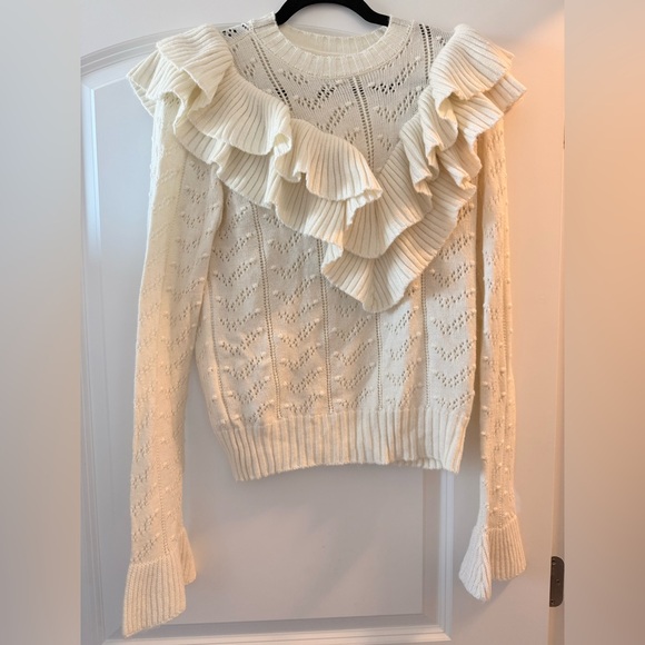 TULAROSA IVORY MANNY SWEATER - Picture 5 of 10